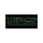 " Zulu Zeek" Cut Sticker